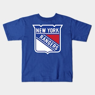 RANGERS NYC V2 (Front and Back) Kids T-Shirt